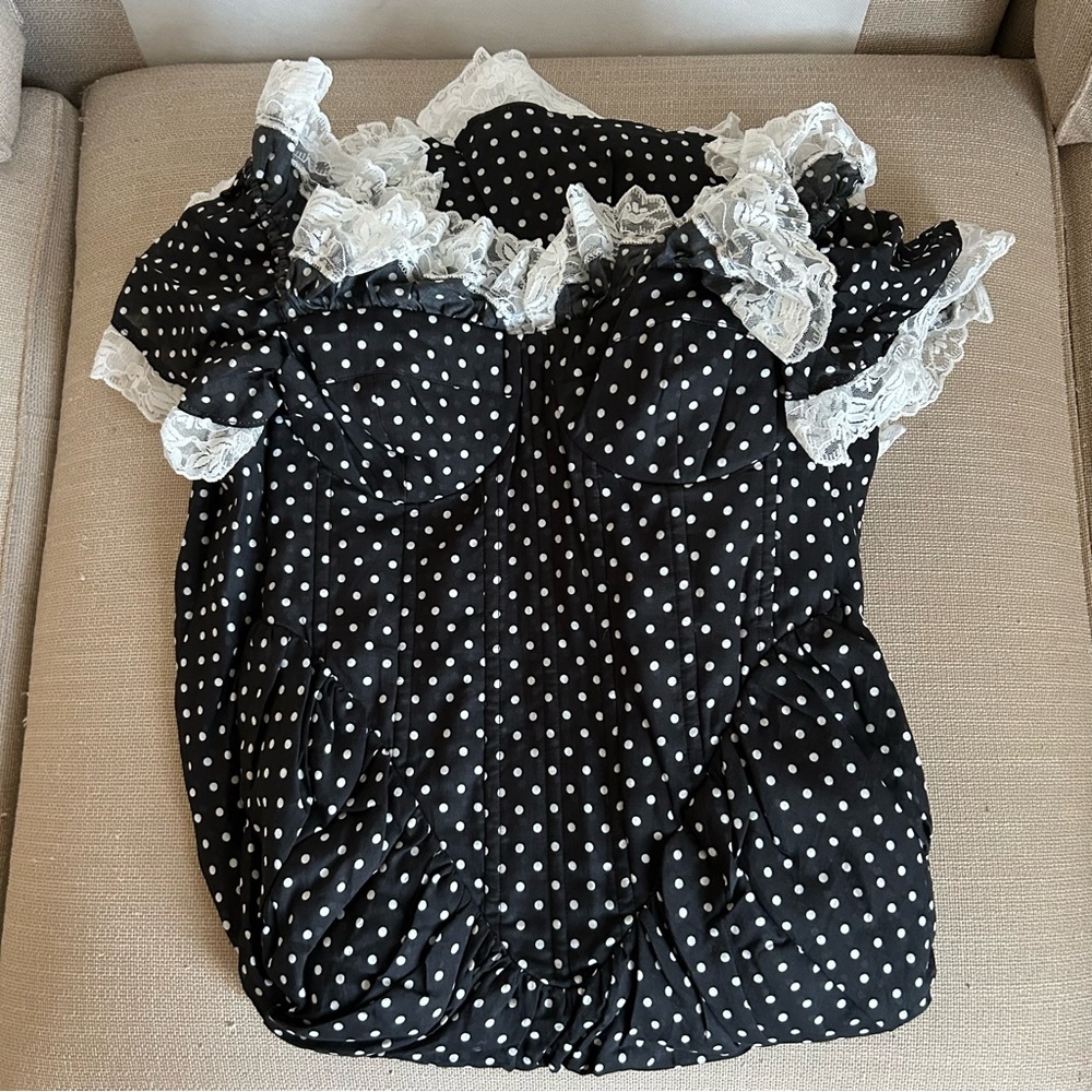 Polka Dot Selkie Dress - Picture 2 of 8